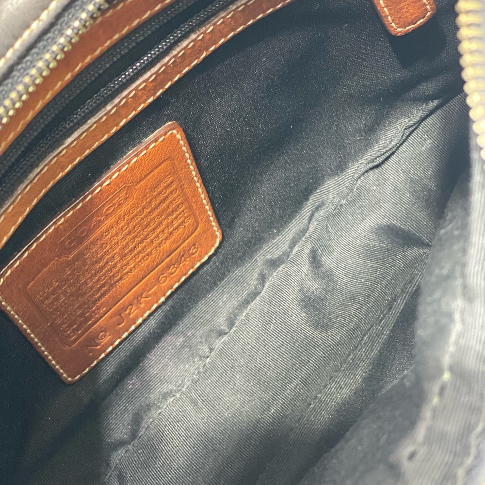 COACH Y2K 2002 Vintage Grey Mini Signature C Soho Hobo Jacquard Shoulder Bag - Picture 11 of 14